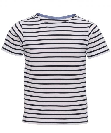 Kids Marinière coastal short sleeve tee