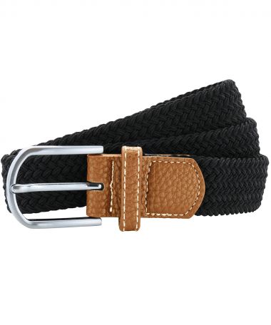 Braid stretch belt