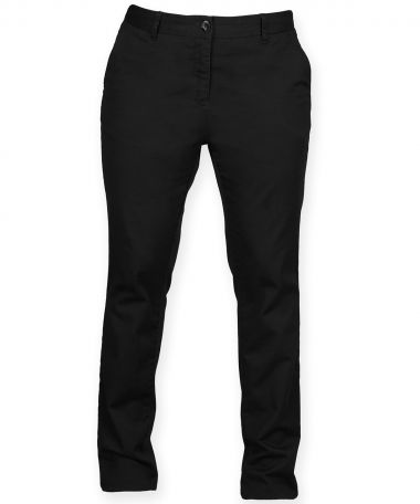 Women's stretch chinos - tag-free