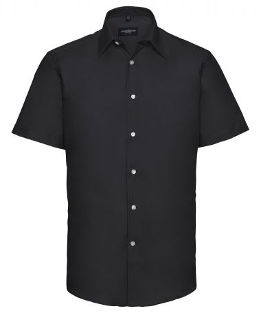 Short sleeved easycare tailored Oxford shirt