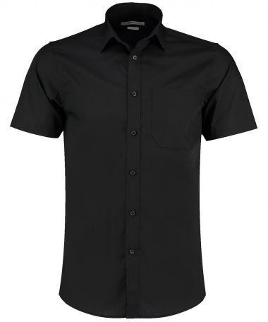 Poplin shirt short sleeve