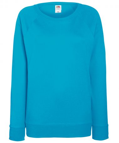 Lady-fit lightweight raglan sweatshirt