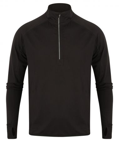 Long sleeve ¼ zip top