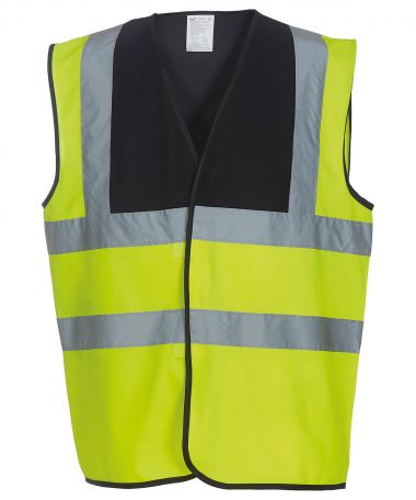 Hi-vis 2-band-and-braces waistcoat (HVW100)