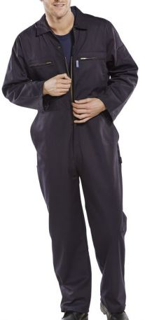 Boilersuit Zip Front Polycotton 