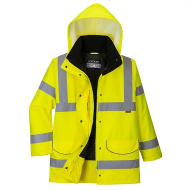 Hi-Vis Women's Traffic Jacket - Yellow - XL