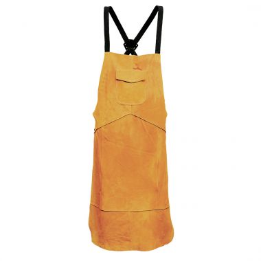 Leather Welding Apron - Tan -