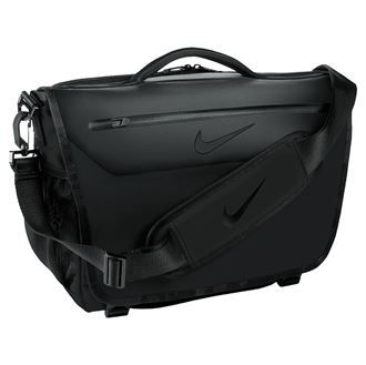 nike departure messenger laptop bag briefcase black