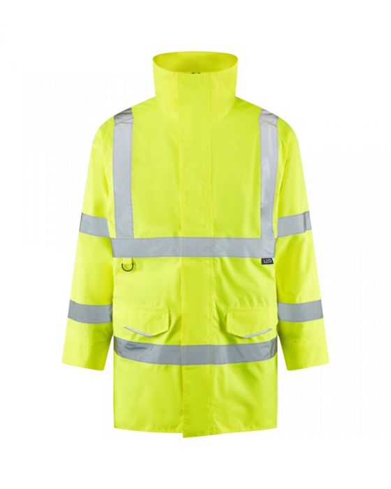 A01-Y Tawstock Hi Vis Anorak Jacket Yellow