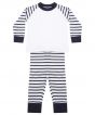 Navy Stripe/ White Colour Sample