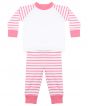 Pink Stripe/ White Colour Sample