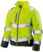 Fluorescent Yellow/ Grey Colour Sample