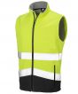 Fluorescent Yellow/Black Colour Sample