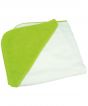 White/ Lime Green/ Lime Green Colour Sample