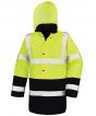 Fluorescent Yellow/Black Colour Sample