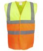 Hi-vis Yellow/Orange Colour Sample