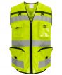 Hi-vis Yellow Mesh Colour Sample